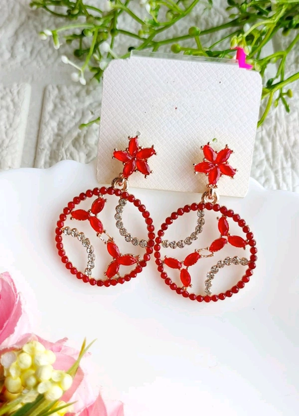 Beautiful Crystal Earrings 