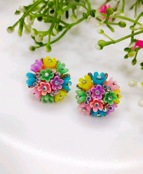 Floral Studs