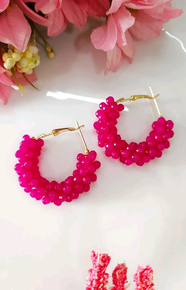 Beautiful Beads Hoops