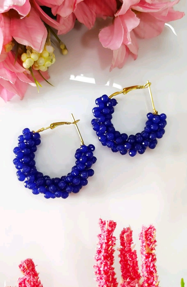 Beautiful Beads Hoops