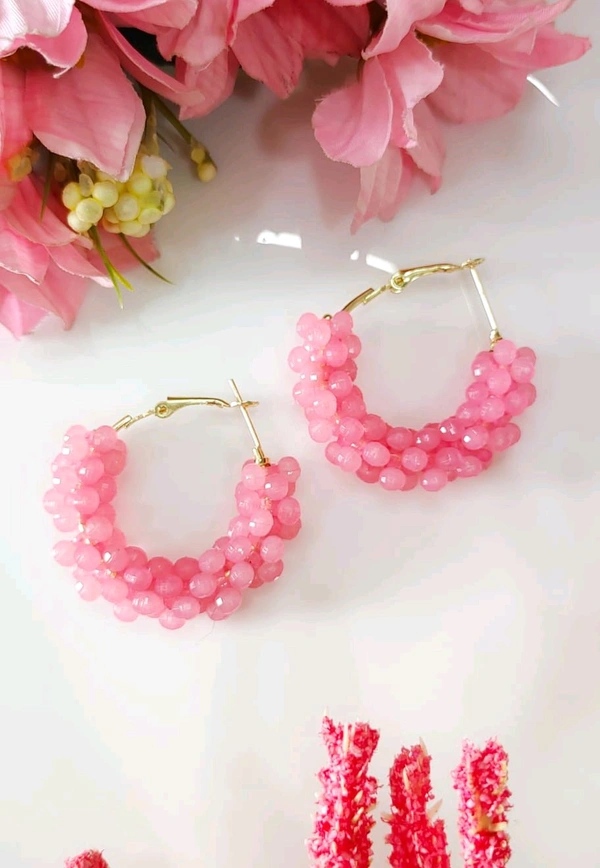 Beautiful Beads Hoops