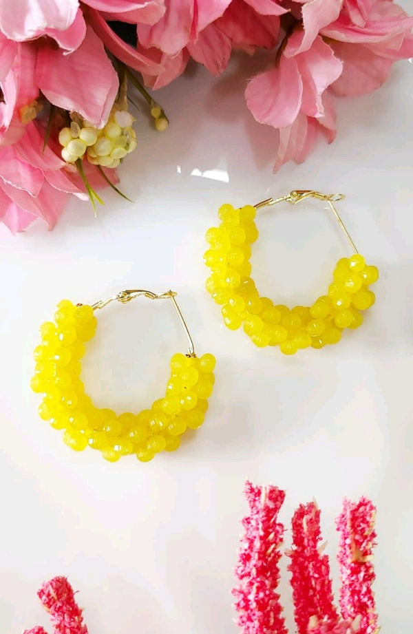 Beautiful Beads Hoops