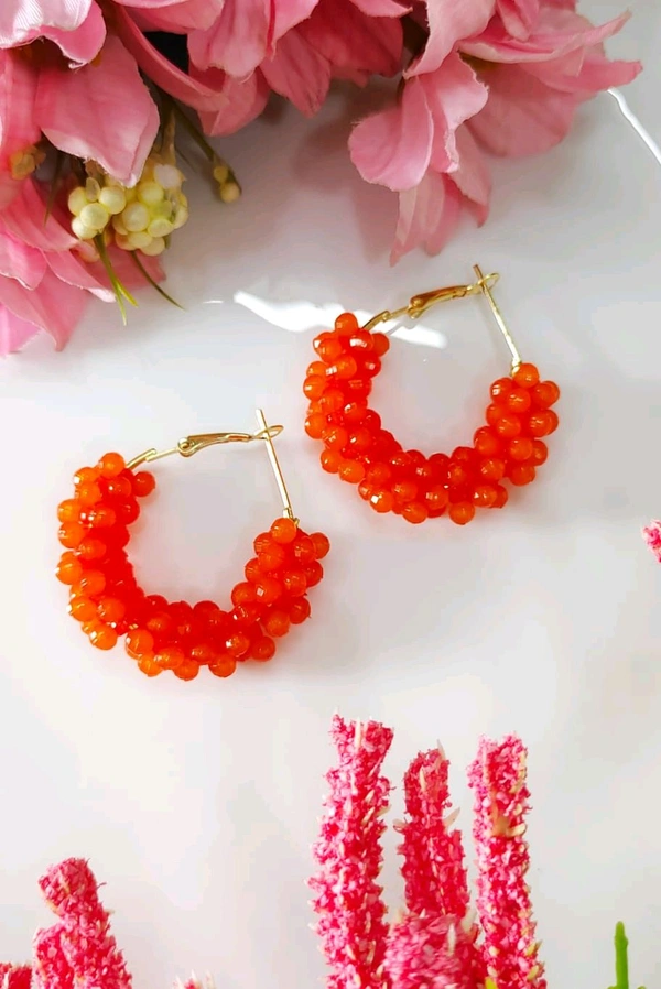 Beautiful Beads Hoops