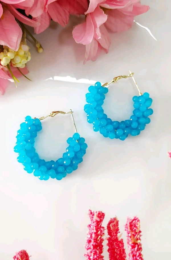 Beautiful Beads Hoops