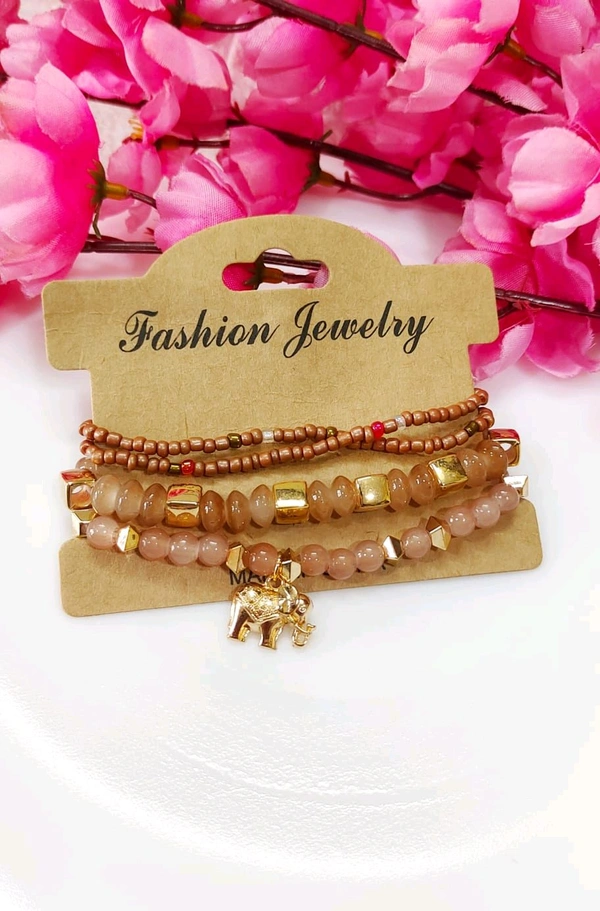 Stylish Stacked Bracelets