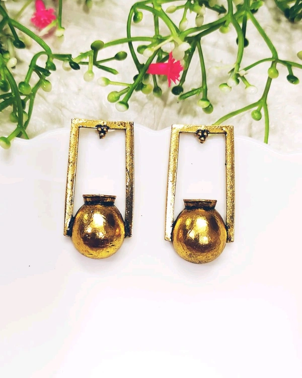 Antique Matka Earrings 