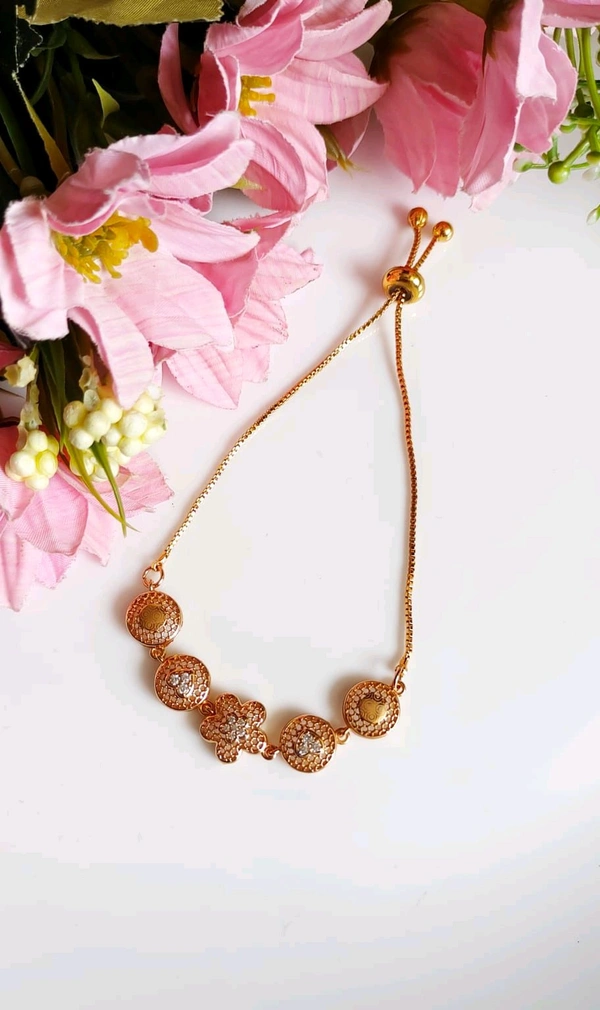 Stylish Golden Bracelets 