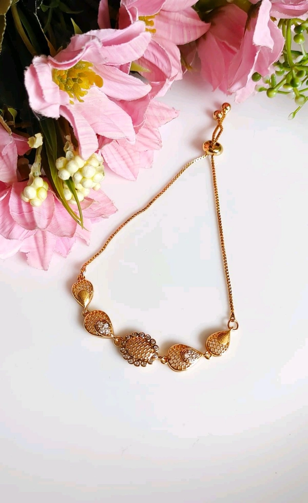 Stylish Golden Bracelets 