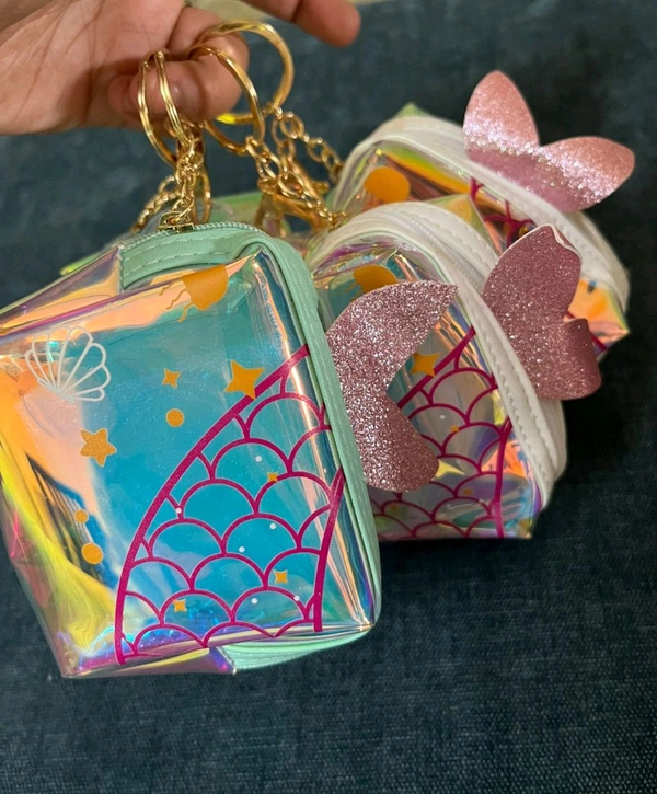 Cute Holographic Coin Pouches 
