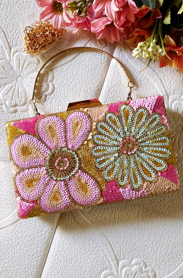 Designer Pinteresty Bridal Clutch 