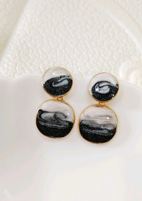 Quirky Candilicious Marble Drops Earrings 