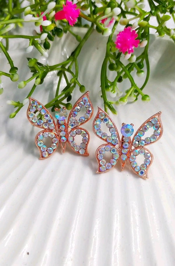 Pretty Butterfly Studs