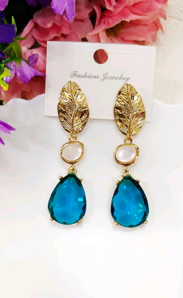 Exclusive Designer Leaf Danglers 