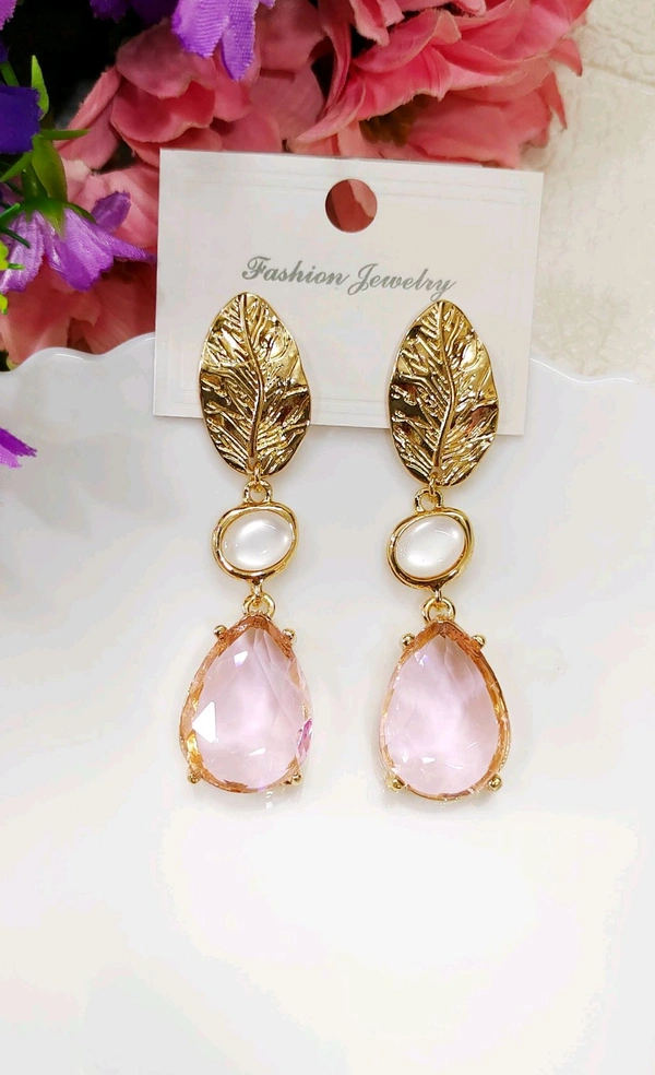 Exclusive Designer Leaf Danglers 