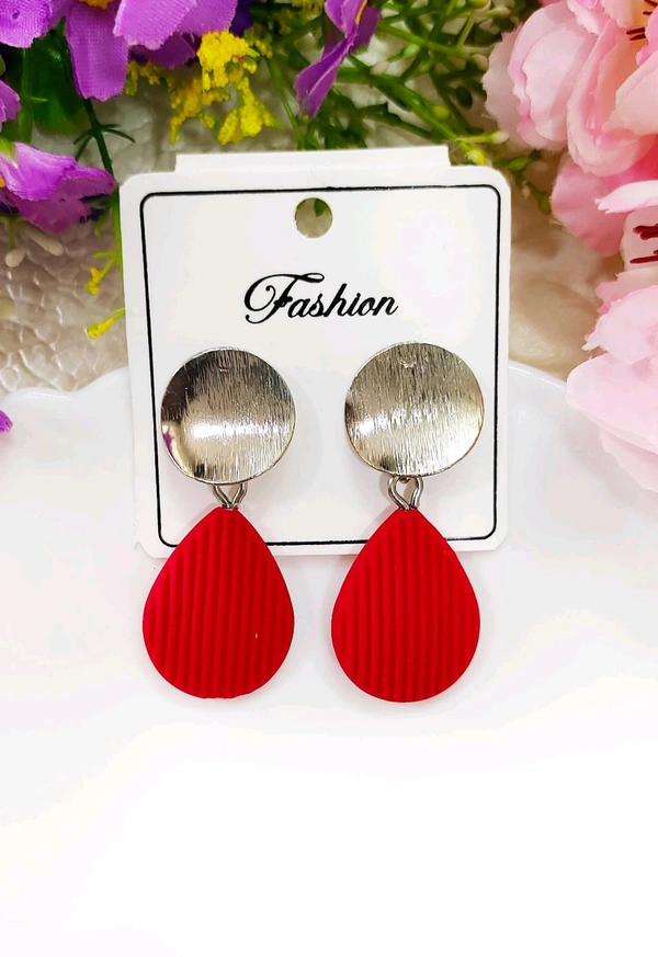 Stylish Silver Drops