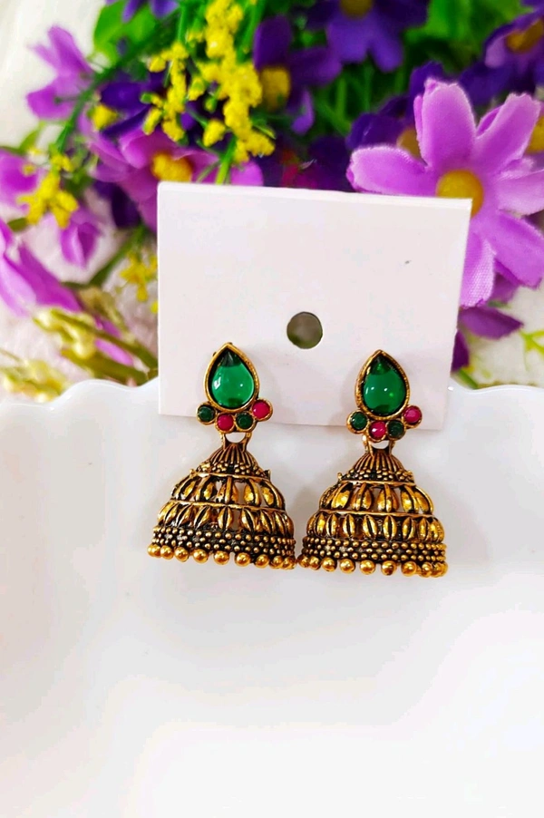 Beautiful Golden Jhumka