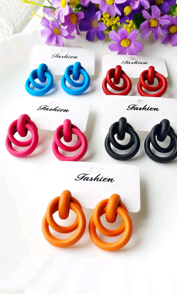 Popping Matte Coil Fancy Studs