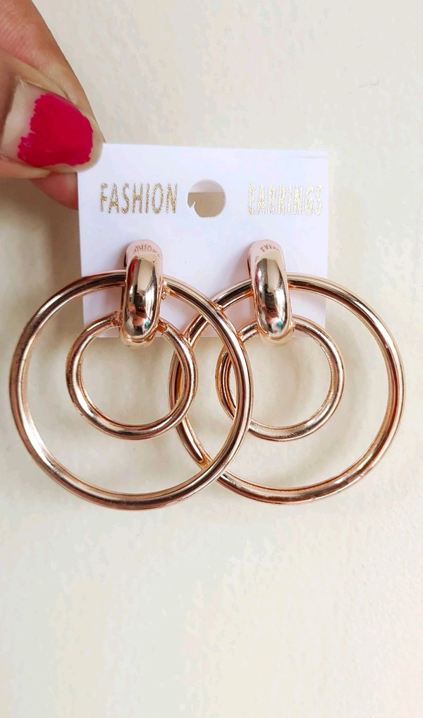 Stylish Rose gold Studs 