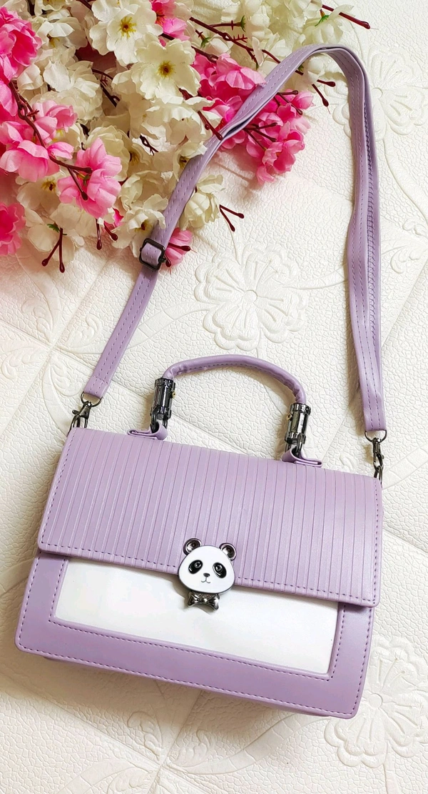 Cutest Lilac Panda 🐼 Sling Bag