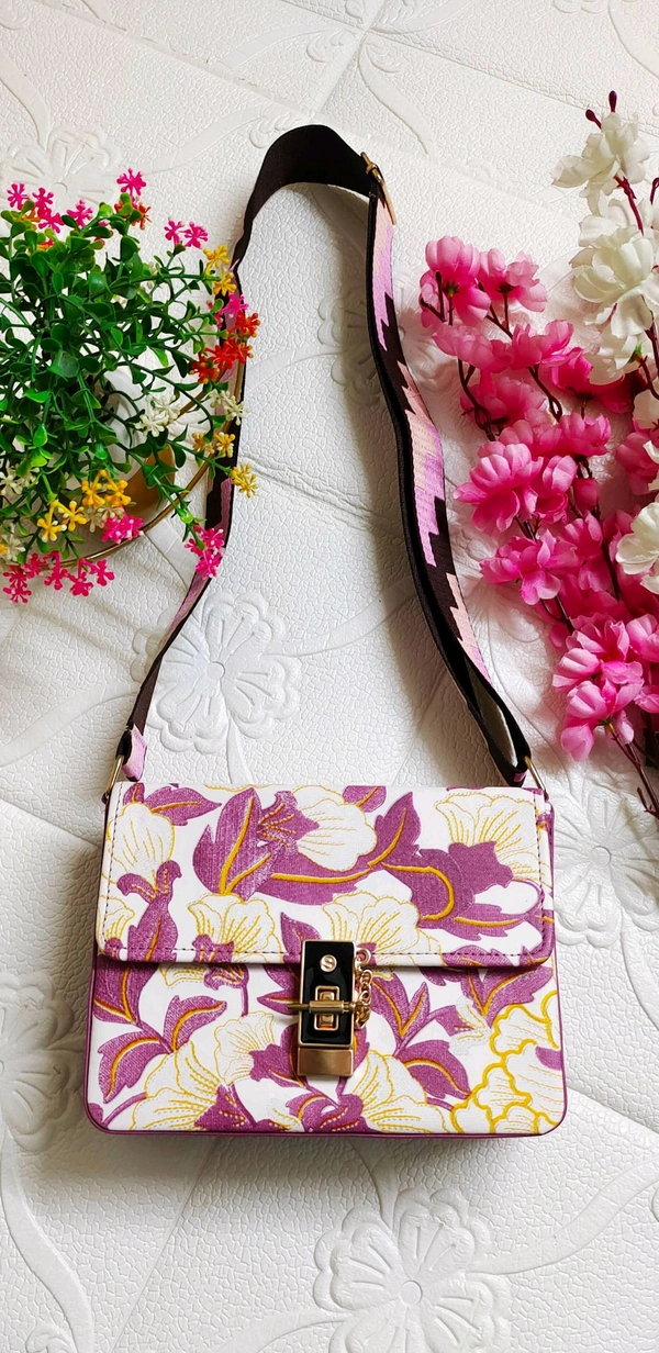 Stylish Floral Sling Bag 