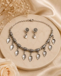 Beautiful German Silver Choker Sets - Style1