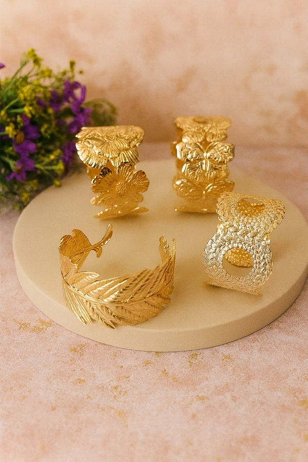 Radiant Gold Cuffs 