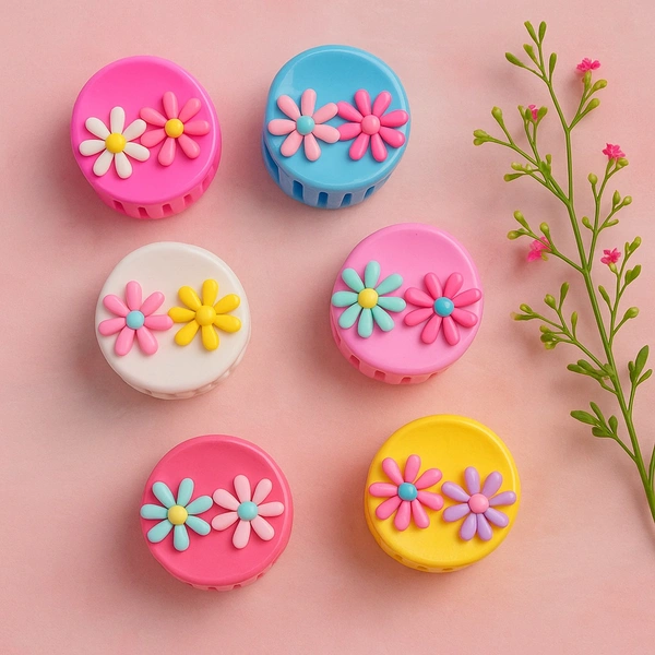 Daisy Blossom Hair Claws