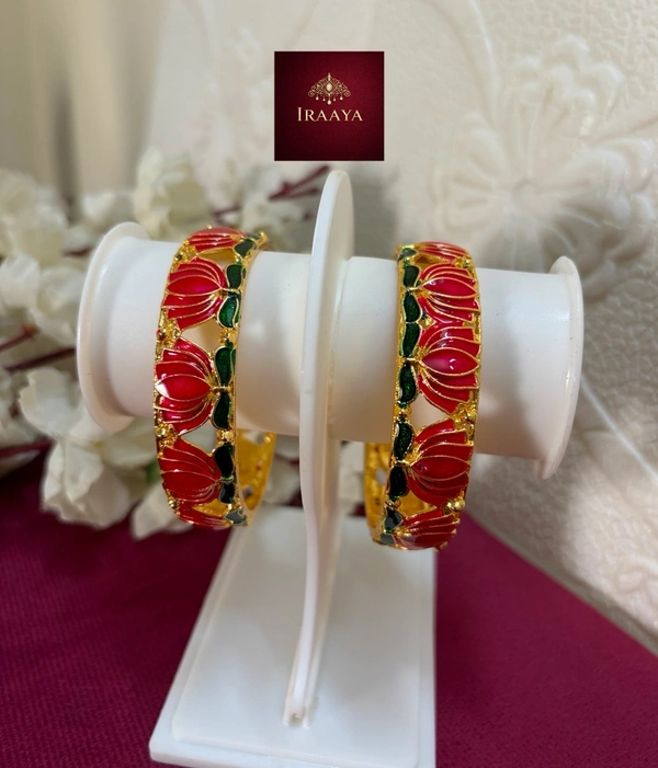 PadmaRani Lotus Bangles (2) - 2.4
