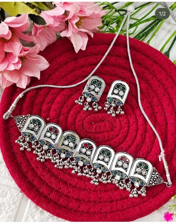 SheeshMahal Noor Choker Set