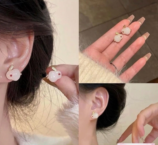 Cutest Korean Bunny Spark Studs
