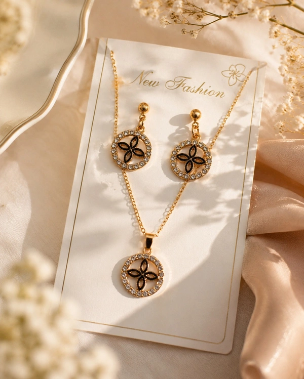 *Stylish Pendant Sets | Elegant Everyday Sparkle* ✨ - Floral