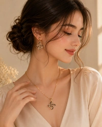 *Stylish Pendant Sets | Elegant Everyday Sparkle* ✨ - Floral