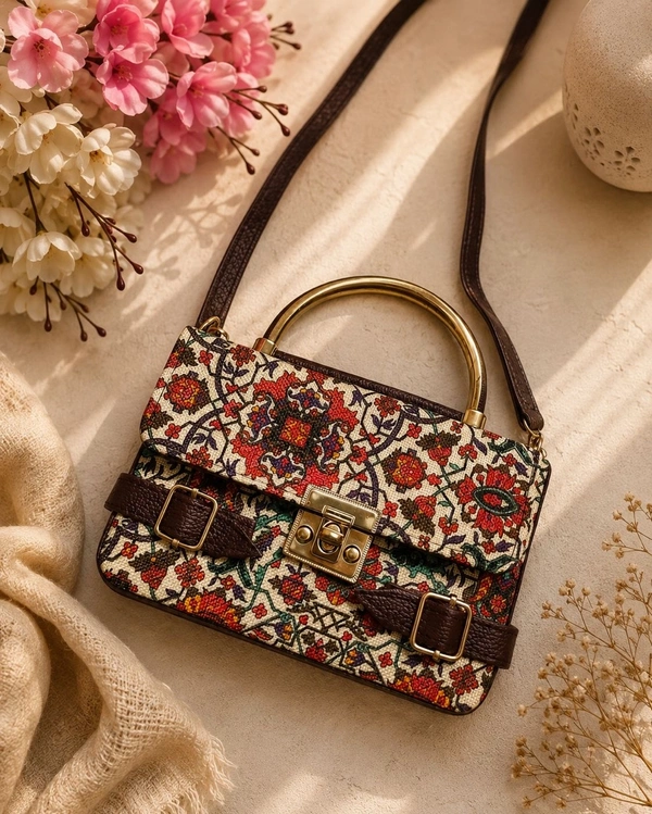 *Stylish Jacquard boho-inspired Sling Bags* 💫 - Style2