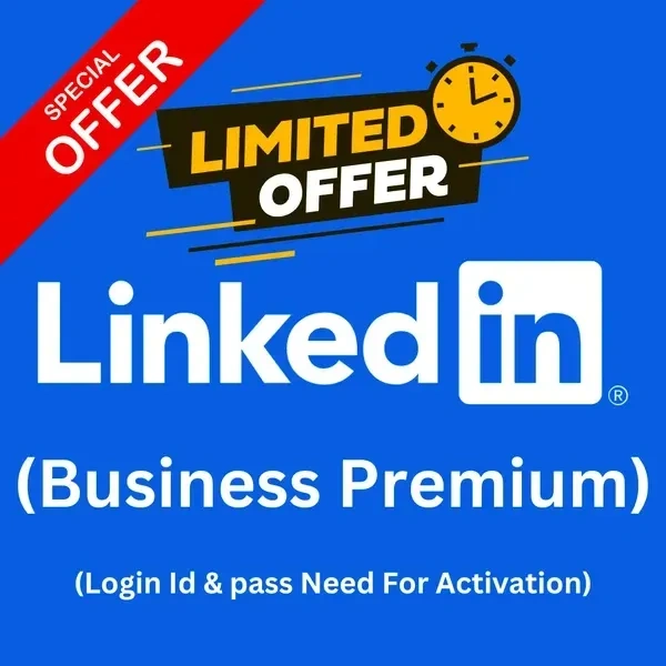LinkedIn Business Premium- 03 Months [Login Credential Required]
