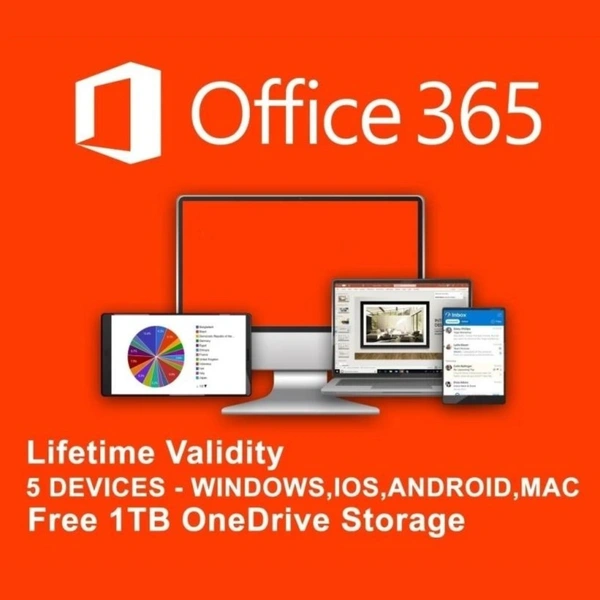 Microsoft office 365 (Lifetime)