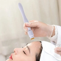Derma Stamp 1.5 MM With Titanium Needles For Acne Scars, Wrinkles,Hair Regrowth - 1.5 mm, White