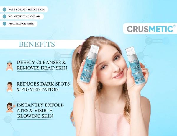 Buy Profit Glycolic & Kojic Acid Face Wash | Exfoliating Non Drying Face wash | Improves Skin Texture, Tone, and Appearance | Reveals Face & Bright Skin | Suitable For All Skin - Pack Of 1 - 50 ML, White