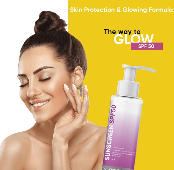Buy Profit Sunscreen SPF 50 PA++ UVA/UVB for Broad Spectrum | Sun Protection with Glowing Skin | No White Cast | For All Skin Types (Oily, Dry, Acne-prone) | For Men & Women 50ml