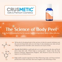 CRUSMETIC BODY PEEL -Exfoliate to Body - 10 ml