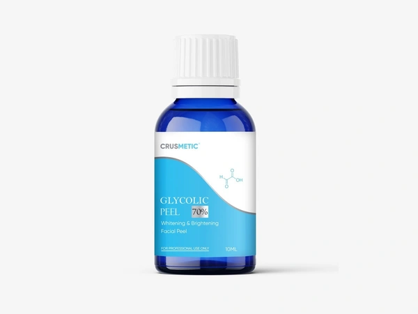 Crusmetic Glycolic Peel 70% - Exfoliate & Brighten Formula