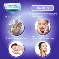 A Glutathione Face Wash with Niacinamide, & Vitamin C (100ml) | Face Wash for Radiant & Even-Toned | Helps Reduce Dullness & Uneven Appearance | Suitable for All Skin Types - 100 Ml