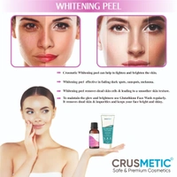 Whitening Peel Sample 5ML With Glutathione Face Wash (100ml) - A Glowing Formula - 5 ml