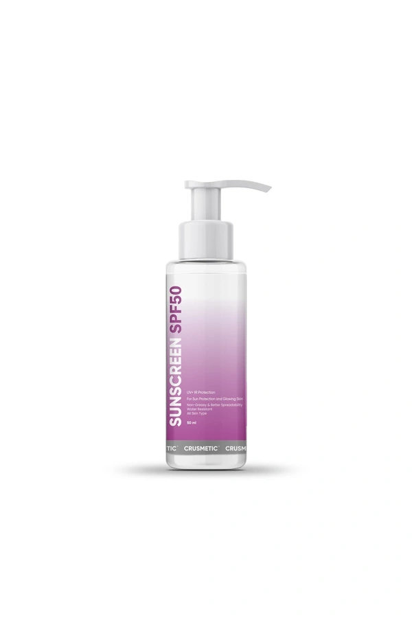 Buy Profit Sunscreen SPF 50 PA++ UVA/UVB for Broad Spectrum | Sun Protection with Glowing Skin | No White Cast | For All Skin Types (Oily, Dry, Acne-prone) | For Men & Women 50ml
