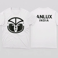 Anlux India T Shirt  - White, Free Size
