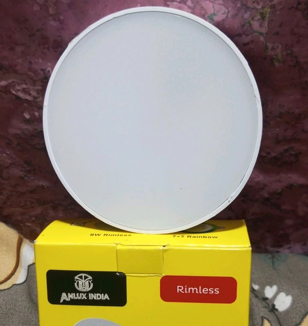 8W Rimless Panel LIGHT  - White
