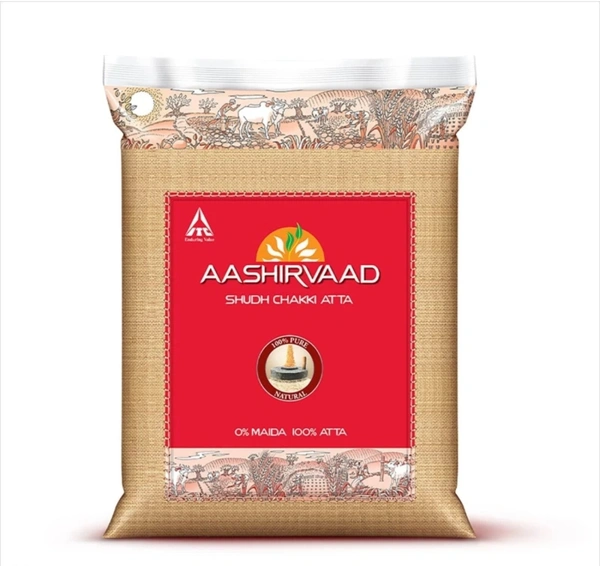 आशिर्वाद आटा     5kg  - Red