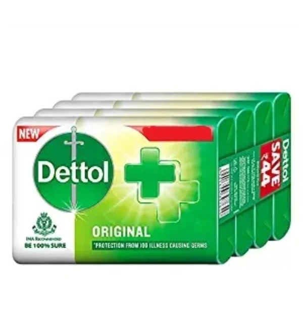 Dettol Orignal Bathing Soap Bar 4U X 60g