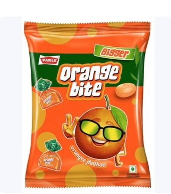 Parle Orange Bite Candy 214.5g