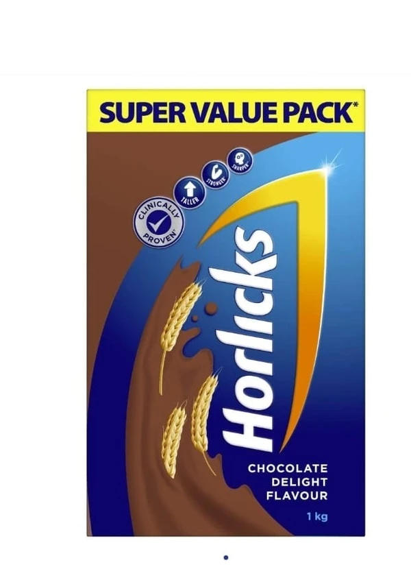 Horlicks Health & Nutrition Chocolate Delight Drink Refill Pack - 1kg