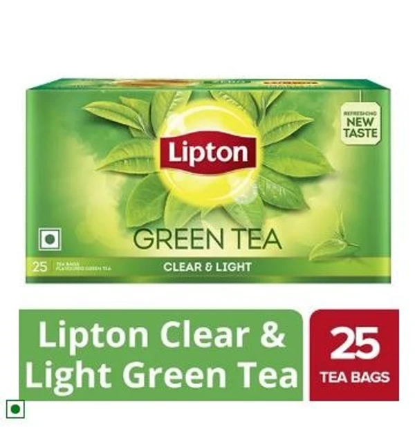 Lipton Pure Clear & Light Green Tea - 25 Tea Bag